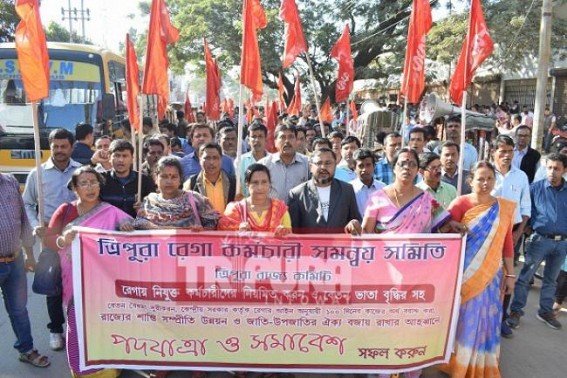 MGNREGA employees demand to be regularized
